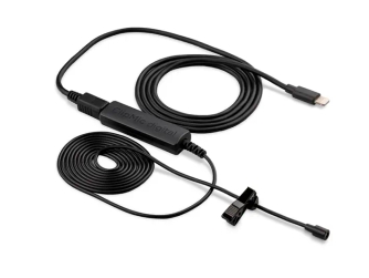 Clip Mic Digital 2 - מיקרופון דש Lightning/USB-C מבית Apogee