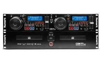 CDN77 - נגן MP3/CD/USB כפול מתצוגה מבית Numark