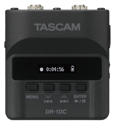 Tascam DR 10CS מכשיר הקלטה למיקרופון דש