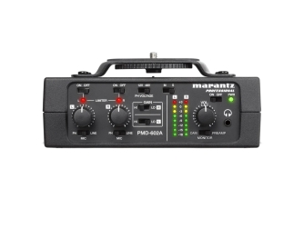 PMD 602A - ממשק אודיו נייד למצלמות DSLR מבית Marantz