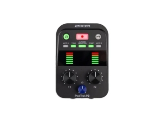 PodTrak P2 - מכשיר הקלטה נייד לפודקאסט מבית Zoom ב-KZPRO