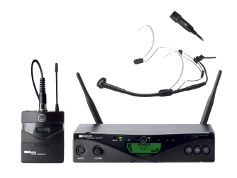 WMS470 Presenter - מערכת מיקרופון אלחוטית משולבת מקצועית מבית AKG