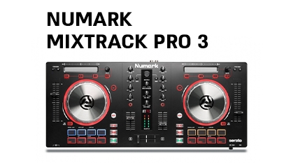 Numark Mixtrack Pro 3 | קונטרולר דיג׳יי 2 ער' כרטיס הכניסה שלכם לעולם הדי ג'יי המקצועי קונטרולר 2