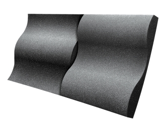 Studio Foam Wave Charcoal - ערכה אקוסטית לאולפן מבית Auralex