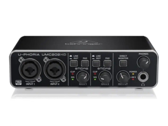 UMC 202HD - כרטיס קול מבית Behringer