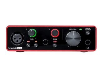 Solo - כרטיס קול מבית Focusrite Scarlett