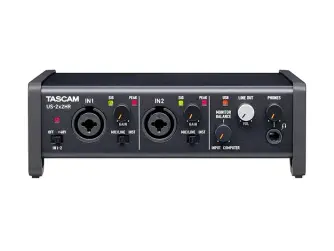 US 2x2HR - כרטיס קול מבית Tascam