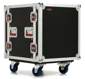 12U CAST Rack w/Wheels - ארגז מקצועי על גלגלים מבית G-TOUR