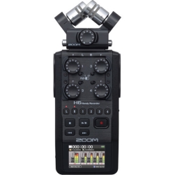 Zoom H6 Black מכשיר הקלטה מקצועי מודולרי