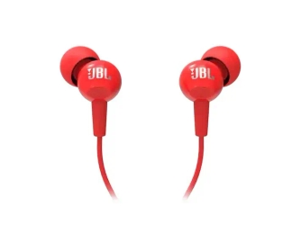 C100 Red - אוזניות In-Ear מבית JBL
