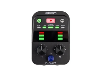 PodTrak P2 - מכשיר הקלטה נייד לפודקאסט מבית Zoom ב-KZPRO